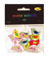 Opakowanie Guziki ozdobne Ptaszki 24x15mm 15szt