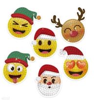 Opakowanie Haft diamentowy - naklejki świątczne emotikony