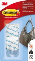 Opakowanie Hak wielokrotnego użytku Command duży transparentny