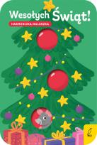 Okładka książki Harmonijka maluszka Wesołych świąt!