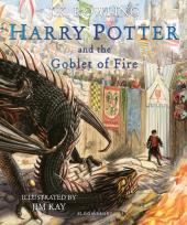 Okładka książki Harry Potter and the Goblet of Fire Illustrated Edition