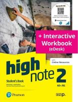 Okładka książki High Note 2 SB MyEnglishLab + kod + Benchmark