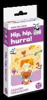 Okładka książki Hip, hip, hurra! Zagadki obrazkowe. Kapitan Nauka wyd. 3