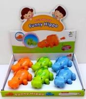 Opakowanie Hipopotam z napędem biega i pływa mix