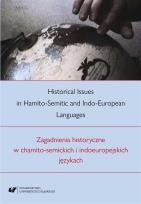 Okładka książki Historical Issues in Hamito-Semitic and Indo...