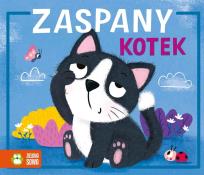 Okładka książki Historyjki harmonijki Zaspany kotek