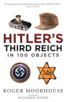 Okładka książki HITLER'S THIRD REICH IN 100 OB