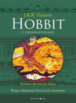 Okładka książki Hobbit z objaśnieniami
