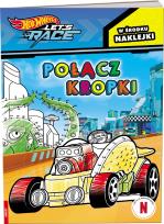 Okładka książki Hot Wheels Let's Race połącz kropki SPCS-1601