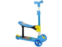 Opakowanie Hulajnoga trójkołowa z siodełkiem niebieska