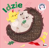 Okładka książki Idzie jeż. Rymowanki dotykanki