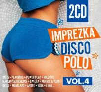 Okładka książki Imprezka Disco Polo vol.4 CD
