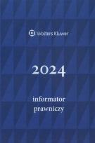 Okładka książki Informator Prawniczy 2024 Niebieski A5