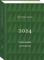 Okładka książki Informator Prawniczy 2024 Zielony A5