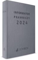Okładka książki Informator prawniczy 2024