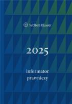 Okładka książki Informator Prawniczy 2025 granat A5