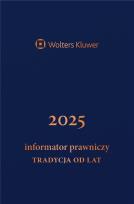 Okładka książki Informator Prawniczy 2025 Tradycja od lat granat