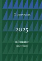 Okładka książki Informator Prawniczy 2025 zielony A5