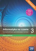 Okładka książki Informatyka LO 3 Informatyka na czasie Podr ZP