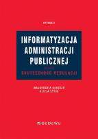 Okładka książki Informatyzacja administracji publicznej w.2