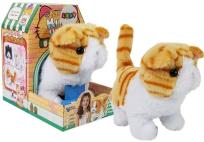 Opakowanie Interaktywny kot biało-rudy