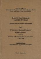 Opakowanie Inventory of Ioannes Dantiscus' Correspondence, part 4, vol. 2