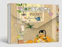 Okładka książki It's good at home 1 (with one hare and an airplane) pocket notebook (wersja ukraińska)