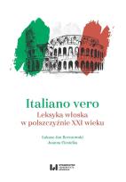 Okładka książki Italiano vero