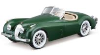 Opakowanie Jaguar XK 120 Roadster dark green 1:24 BBURAGO