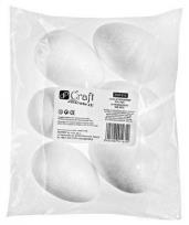 Opakowanie Jajka styropianowe 9cm 6 szt.