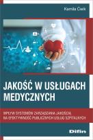 Okładka książki Jakość w usługach medycznych