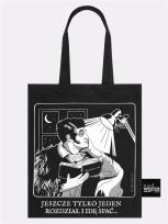 Opakowanie Jeszcze tylko jeden rozdział Mickiewicz Torba na książki bawełniana czarna