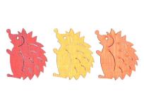 Opakowanie Jeż dekoracja drewniana 4cm 12szt