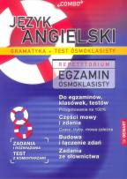 Okładka książki JĘZYK ANGIELSKI. GRAMATYKA. Repetytorium. Egzamin ósmoklasisty. COMBO