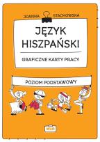 Okładka książki Język hiszpański. Graficzne karty prac PP
