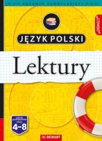 Okładka książki Język polski. Lektury klasy 4-8. Repetytorium. Egzamin ósmoklasisty