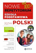 Okładka książki Język polski. Nowe Repetytorium 2025. Szkoła podstawowa. Klasa 4-6