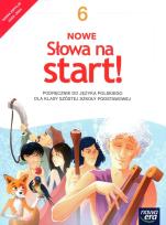 Okładka książki Język polski Nowe Słowa na start! podręcznik dla klasy 6 szkoły podstawowej EDYCJA 2022-2024 62922