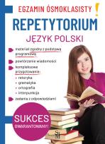 Okładka książki Język polski. Repetytorium. Egzamin ósmoklasisty