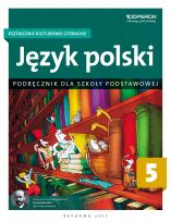 Okładka książki Język polski SP 5 Kształ. kulturowo..Podr. OPERON