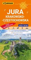 Okładka książki Jura Krakowsko-Częstochowska Mapa wodoodporna