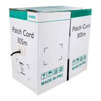 Okładka książki Kabel instalacyjny 4World 06557 (F/UTP - F/UTP ; 305m; UTP; kolor szary)