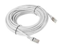 Okładka książki Kabel Lanberg PCF5-10CC-1000-S (RJ45 - RJ45 ; 10m; kolor szary)