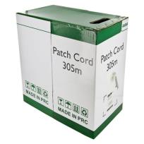 Okładka książki Kabel sieciowy 4World 03930 (F/UTP - F/UTP ; 305m; kolor szary)