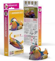 Opakowanie Kaczka Mandarynka Eugy. Eko Układanka 3D