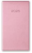 Okładka książki KAL 2025 A6 TYGODNIOWY OPRAWA VIVELLA - Pudrowy róż
