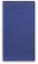Okładka książki KAL 2025 A6 TYGODNIOWY OPRAWA VIVELLA - Zgaszony niebieski