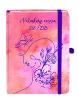 Okładka książki Kal Ucznia 2024/2025 B6 TNS dziewczyna