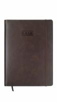 Opakowanie Kalenadrz 2023 lux elegance z gumką A4 dzienny coffee V5