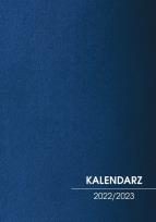 Okładka książki Kalendarz 2022/2023 niebieski